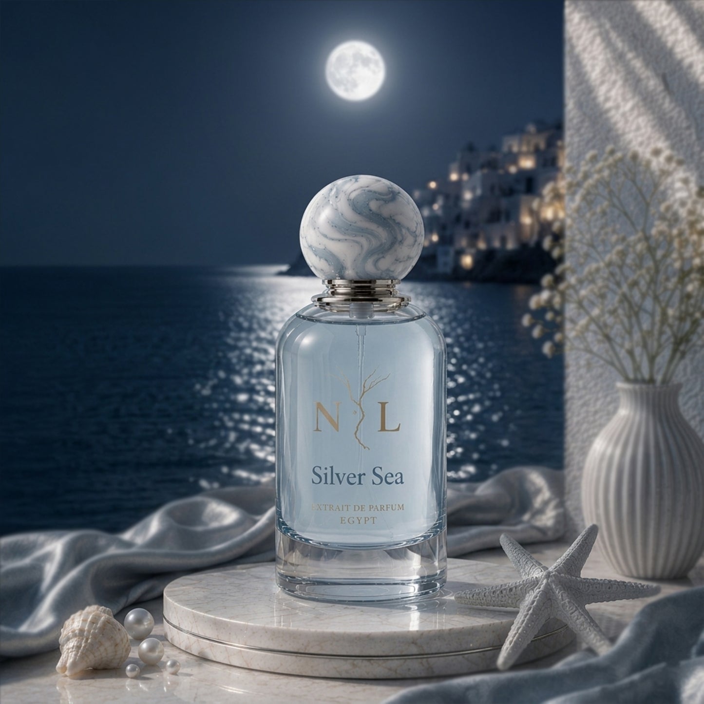 Silver Sea Inspired by (Silver Mountain Water)