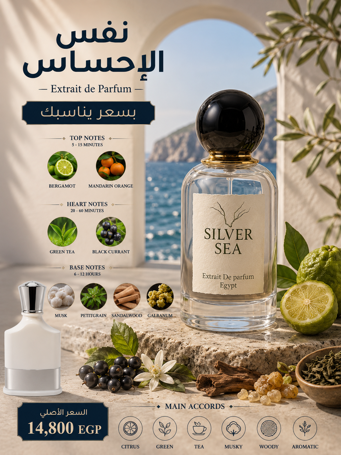 Silver Sea Inspired by (Silver Mountain Water)